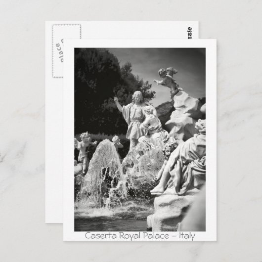 カゼルタ王室のパレス ポストカード (正面/裏面)