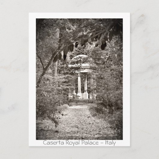 カゼルタ王室のパレス ポストカード (正面)