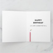 カソリッおもしろいク誕生日 カード (内部)