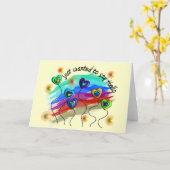 カソリッお洒落クの修道女のグリーティングカード カード (黄色い花)