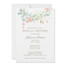 カソリッエレガントクブライダルシャワーユーカリ