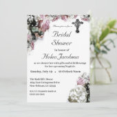 カソリッエレガントクブライダルシャワー 招待状 (スタンド正面)