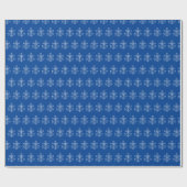 カソリッエレガントクヴァージンメアリーホワイトマリアンクロス ラッピングペーパー (フラット)