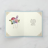 カソリッエレガントク卒業ヴァージンメアリーバラカード カード (内部)