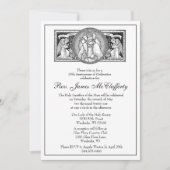 カソリッエレガントク司教授与記念日 招待状 (正面)