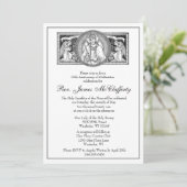 カソリッエレガントク司教授与記念日 招待状 (スタンド正面)