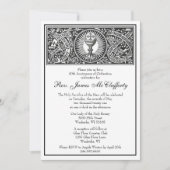 カソリッエレガントク司教授与記念日 招待状 (正面)