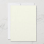 カソリッエレガントク教マ結婚リー 招待状 (裏面)