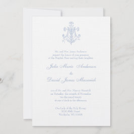 カソリッエレガントク教マ結婚リー 招待状