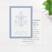 カソリッエレガントク結婚式の引き出物カード (デスク)