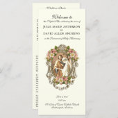 カソリッエレガントク・ラテン質量結婚式 プログラム (正面/裏面)