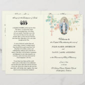 カソリッエレガントク・ラテン質量結婚式 プログラム (正面/裏面)