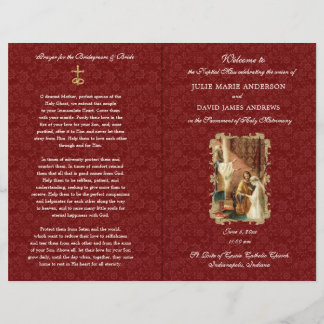 カソリッエレガントク・ラテン質量結婚式 プログラム