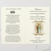 カソリッエレガントク・ラテン質量結婚式 プログラム (正面)