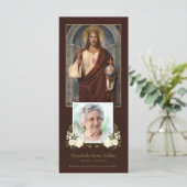 カソリックイエズス王の葬儀サンキューカード (スタンド正面)