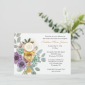 カソリックイエズス第一聖餐式フローラ招待状 招待状 (スタンド正面)