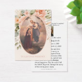 カソリックイエズス葬儀記念祈りの言葉カード (デスク)