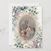 カソリックガールファースト聖餐式招待状 招待状 (正面)