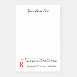 カソリックグレゴリオクラシカル曲 ポストイット