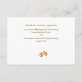 カソリックテラコッタ結婚バラ エンクロージャーカード (裏面)