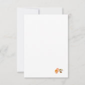 カソリックテラコッタ結婚バラ 出欠カード (裏面)