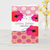 カソリックヌンフローラゴールデンジュビリー カード (黄色い花)