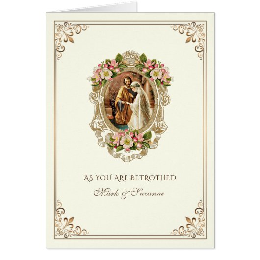 カソリックベロタール祈りの言葉おめでとうカード (正面)