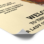 カソリックホームグアダルーペの我々の女スペインの性 ポスター (角)