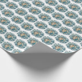 カソリックマザーメリーブルーバラ ラッピングペーパー (角)