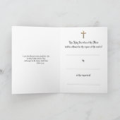 カソリックメリーイエス悔やみや弔慰ミサ提供カード カード (内部)