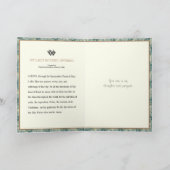 カソリックモーニングオファリングヴァージンメアリー祈りの言葉 シーズンカード (内部)