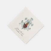 カソリック結婚ス スタンダードカクテルナプキン (角)