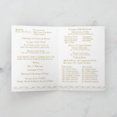 カソリッビクトリアンクファン結婚式 プログラム (内部)