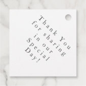 カソリッフェイクク・サテンモノグラムの フェイバータグ (裏面)