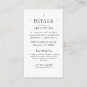 カソリッモノグラムのク詳細エンクロージャカード エンクロージャーカード (正面)