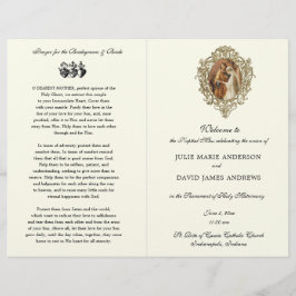 カソリッ伝統的クのラテン質量結婚式 プログラム