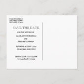 カソリッ伝統的クの聖なる家族は日付を保存 案内ポストカード (裏面)