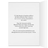 カソリッ伝統的クシーズ悔やみや弔慰ミサ・オファリング (内側 (左))