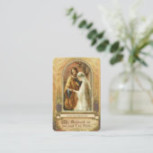 カソリッ伝統的ク結婚式の引き出物神聖カード 名刺 (スタンド正面)