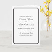 カソリッ伝統的ク結婚式 プログラム (黄色い花)