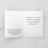 カソリッ伝統的ク結婚結婚の挨拶 シーズンカード (内部)