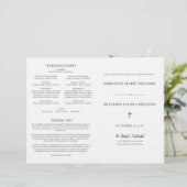 カソリッ結婚クの式プログラム全質量 (スタンド正面)