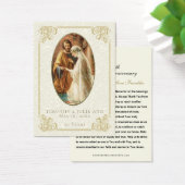 カソリッ結婚クの記念日祈りの言葉カード (デスク)