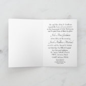 カソリッ結婚クの金ゴールドマ結婚ルーン 招待状 (内部)