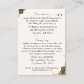 カソリッ結婚クの エンクロージャーカード (正面)