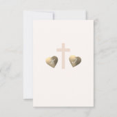 カソリッ結婚クの 出欠カード (裏面)