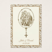 カソリッ結婚クスの祈りの言葉聖家族 (正面)