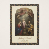 カソリッ結婚クスの祈りの言葉聖家族 (正面)