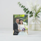 カソリッ結婚クス祈りの言葉 |ヴァージンメアリーホーリーカード 名刺 (スタンド正面)