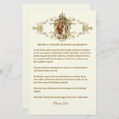 カソリッ結婚ク教会の質素な服装アイボリー (正面/裏面)